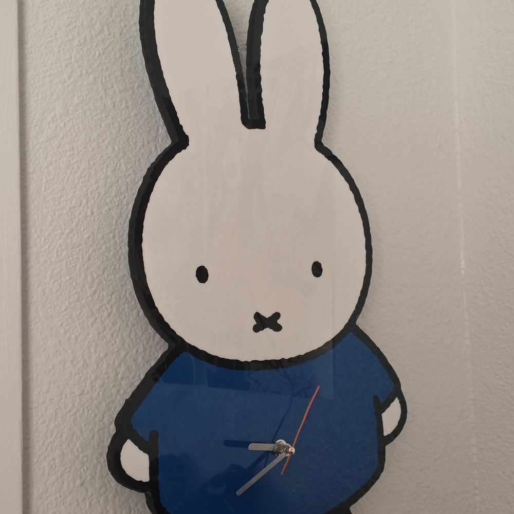 Miffy Figural Analog Wall Clock